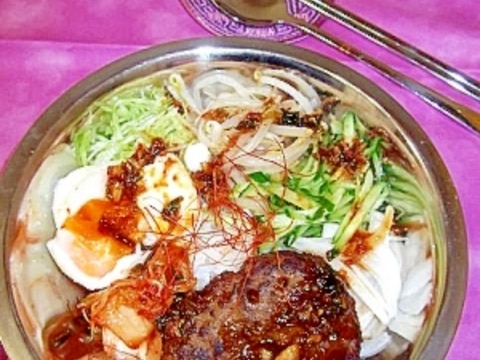 韓国風ロコモコ丼